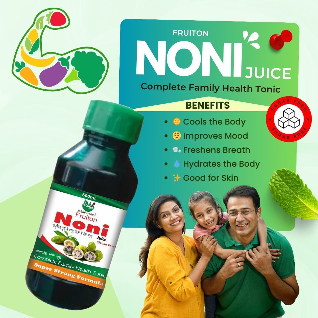 Sukh Fruiton Noni  Juice(Sugar Free)