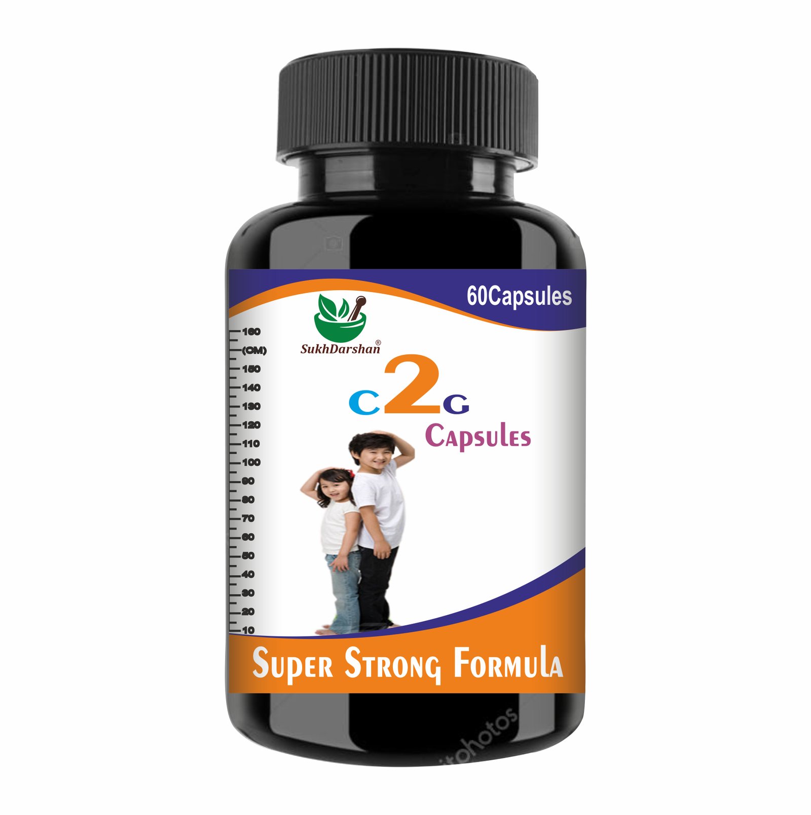 An Ayurvedic pack of capsules for increasing height (60/30)