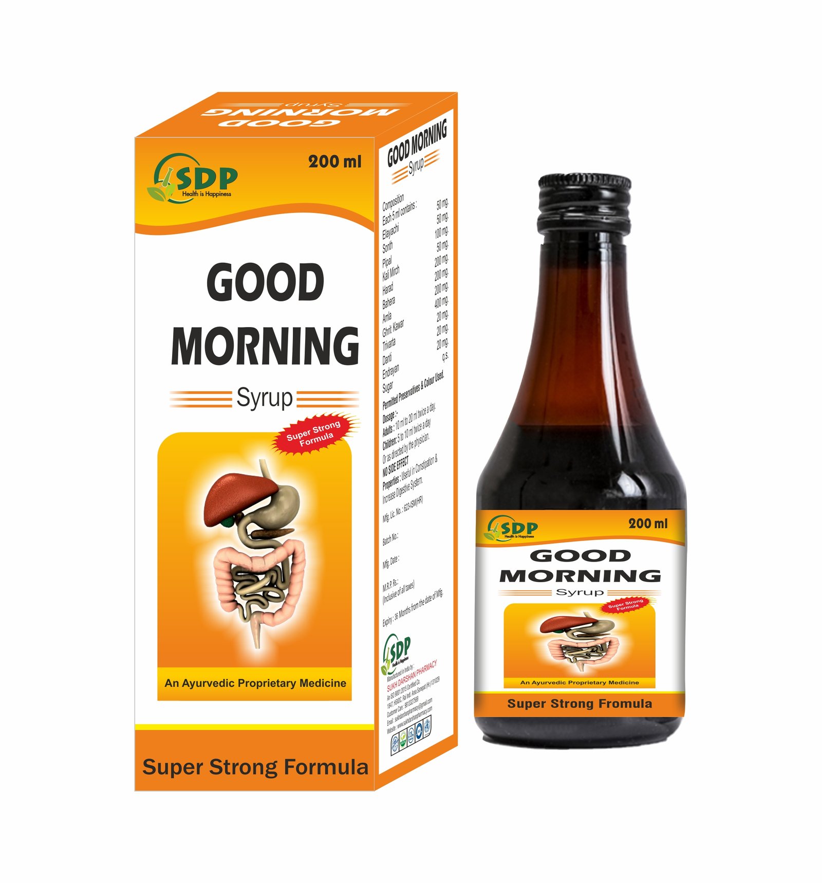 An Ayurvedic tonic for constipation in 200ml